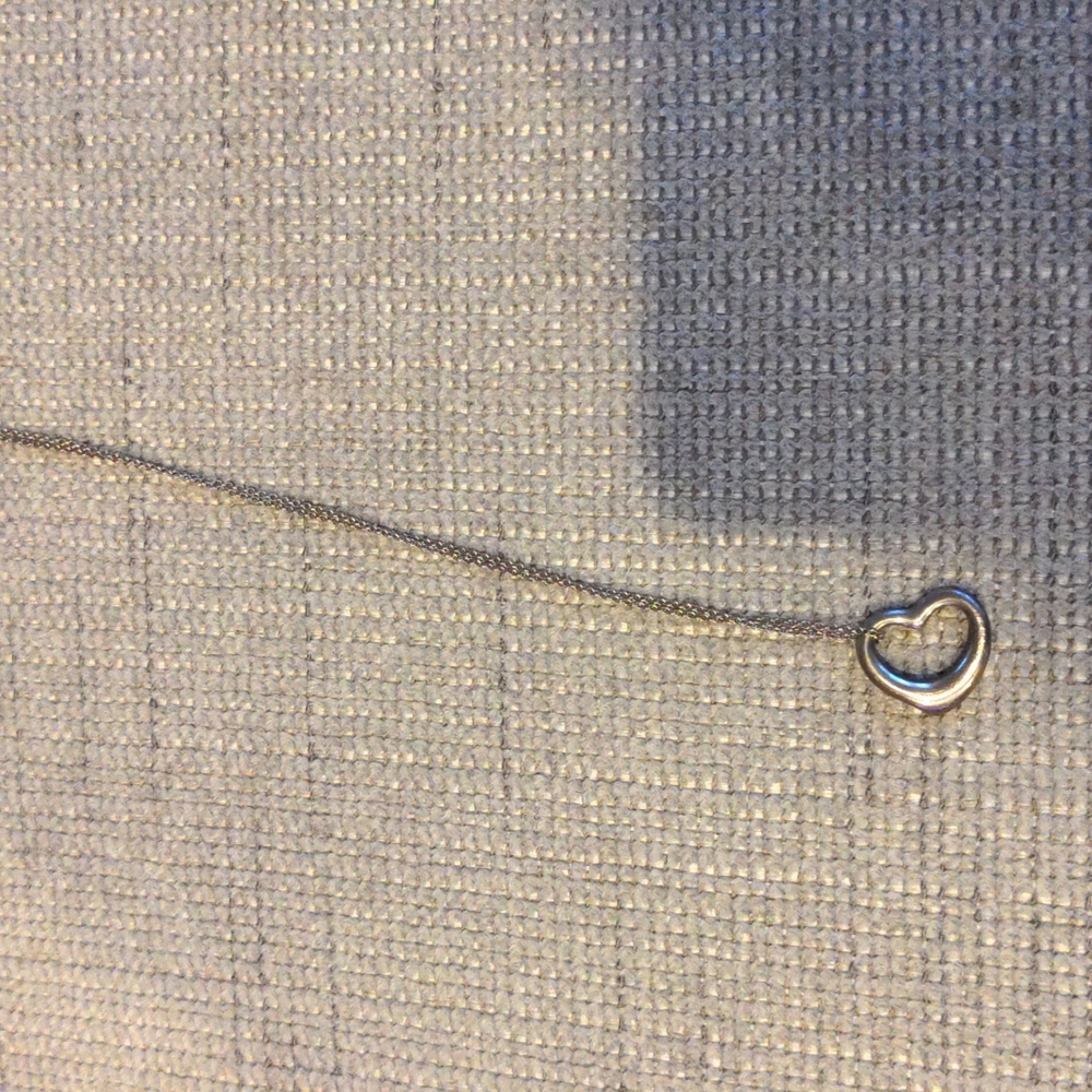 Tiffany heart pendant with chain